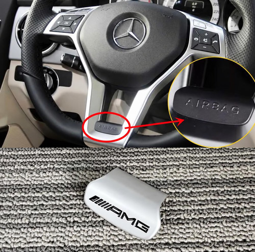 Amg lenkrad emblem abdeckung - amg,